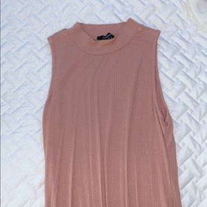 Mock neck solid bodysuit